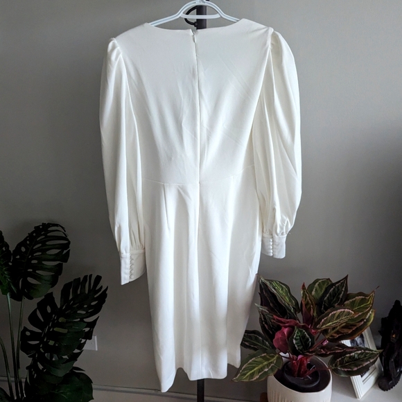 Calvin Klein Size 12 Dress White - Picture 2 of 3